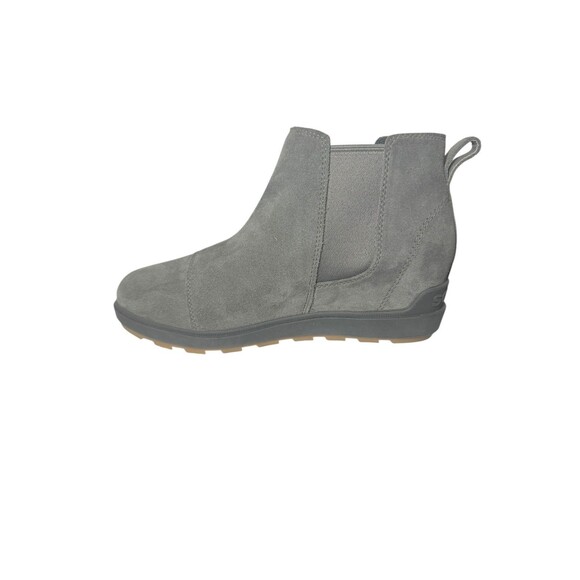 Sorel Women's Size 9.5 Evie II Chelsea Waterproof Bootie - Quarry/Grill Gray - Picture 9 of 16